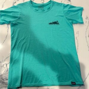 Patagonia Teal Crew Neck T-Shirt